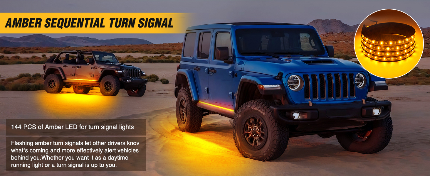 LED running board light