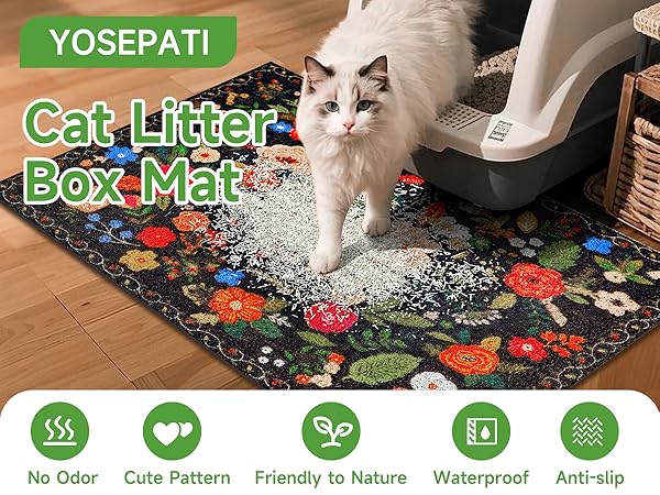 kitty litter mat litter mat trapper small Litter mat under litter box mats for litter