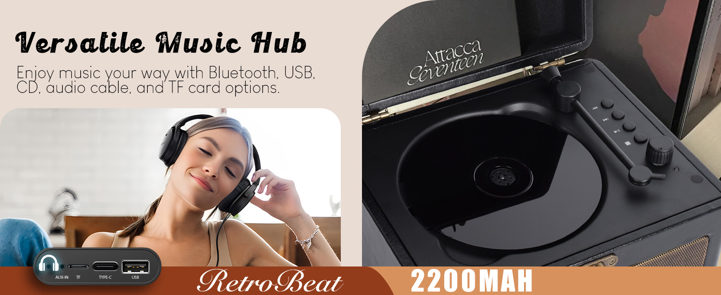 cd player with speakers