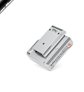White electronic device or adapter shown from multiple angles on white background. Appears to be a charging station or connectivity device.