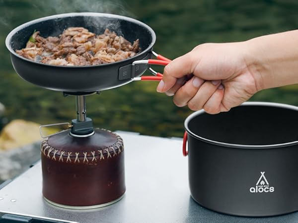 camping cooking set