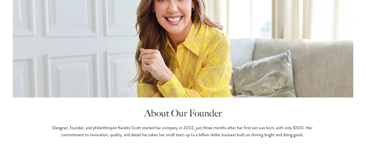 about our founder