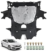 COOL STAR 74110-TBA-A00 Lower Engine Splash Shield Guard Compatible with Honda Civic 2016-2021 Re...