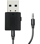 Xingbaichen Bluetooth Transceiver 2-in-1 USB Adapter, USB Bluetooth Adapter, Wireless Audio Adapt...