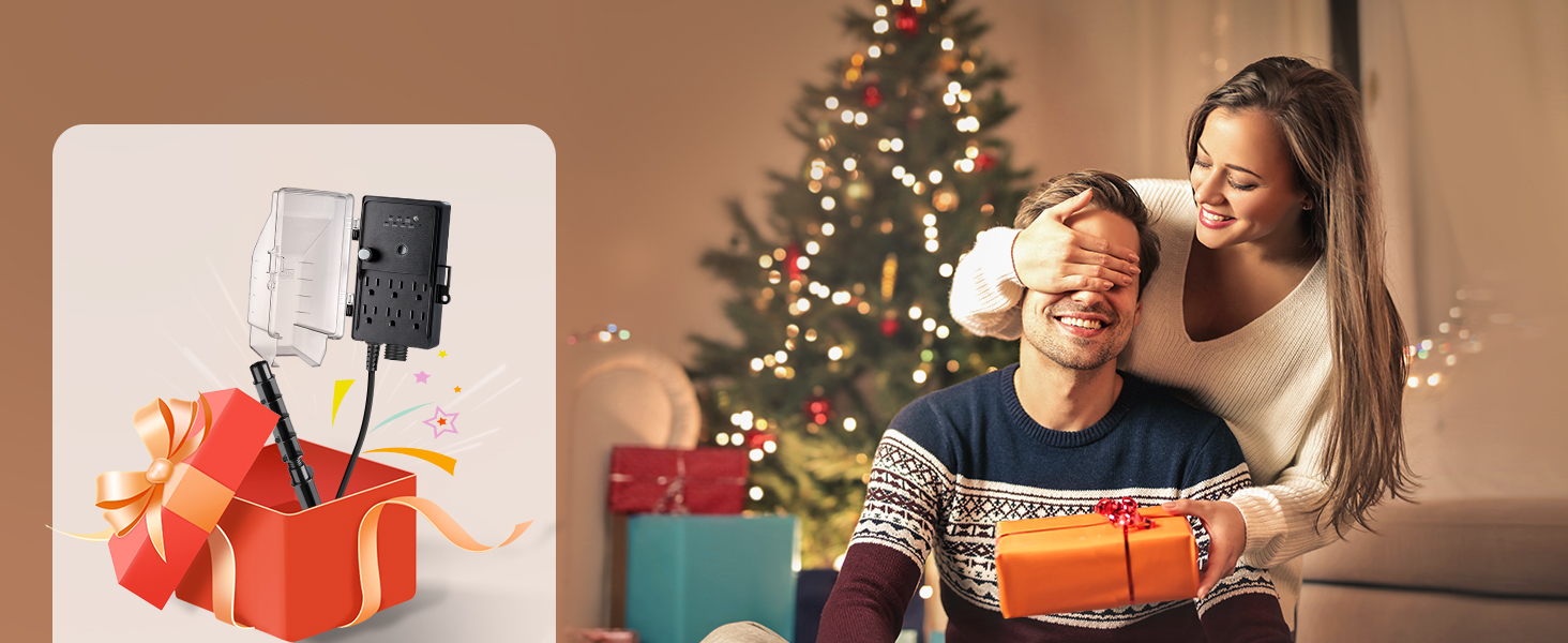 outdoor extension cords for christmas lights gift