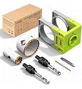 KATA Door Lock Installation Kit for Metal &amp; Wood Doors, 1-3/8" to 1-3/4" Bi-Metal Hole Saw with A...