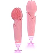 TOPQIAO Facial Cleansing Brush, Sonic Vibration Rechargeable Exfoliating Massage Waterproof Unise...