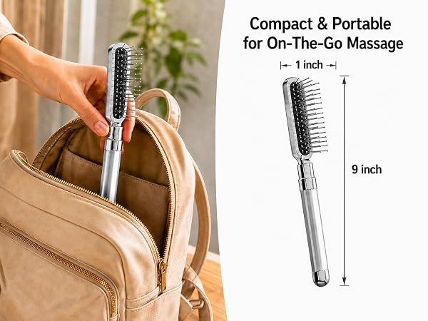 vibrating scalp massager