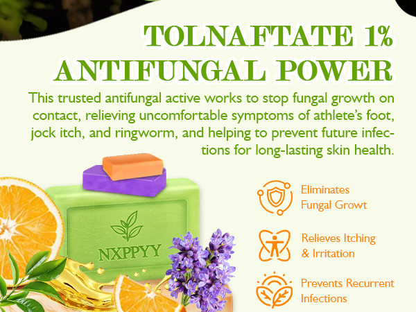 tea tree oil antifungal soap bar
