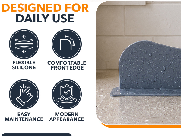 sink splash guard