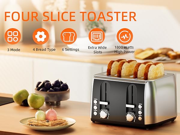 4 Slice Toaster