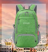 ZOMAKE 25L Packable Backpack for Women Men - Small Lightweight Hiking Daypack for Travel - Tear R...