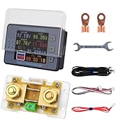 1Pack Watt Meter Digital Multimeter,DC 8-100V 100A Battery Monitor 12V 24V 36V 48V 60V Volt Amp M...
