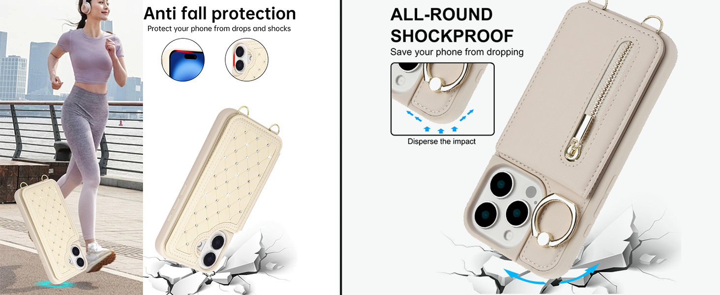 Prevents drops and scratches, safeguarding your mobile phone