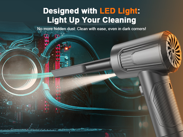 BNKKY 11-in-1 Compressed Air Duster