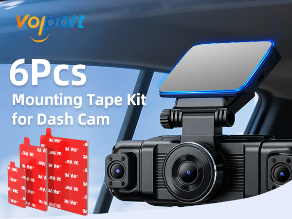 dash cam mounting tape 3m adhesive pad for rear dash cam