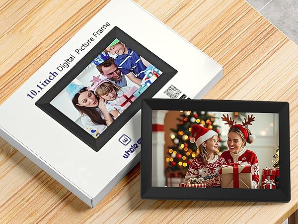 Uhale 10.1inch Digital Picture Frame WiFi Smart Touch Screen Digital Photo Frame