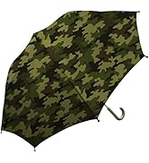 The Weather Station Children's Rain Umbrella, Manual Metal Folding Stick Umbrella, Windproof, Lig...