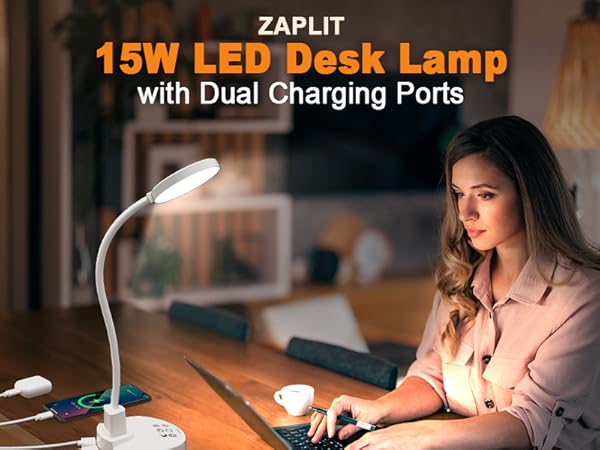 lamp with usb charging port