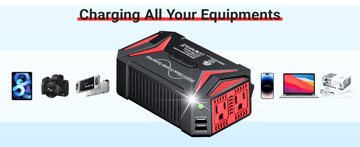 power inverter suit for phone laptop capa