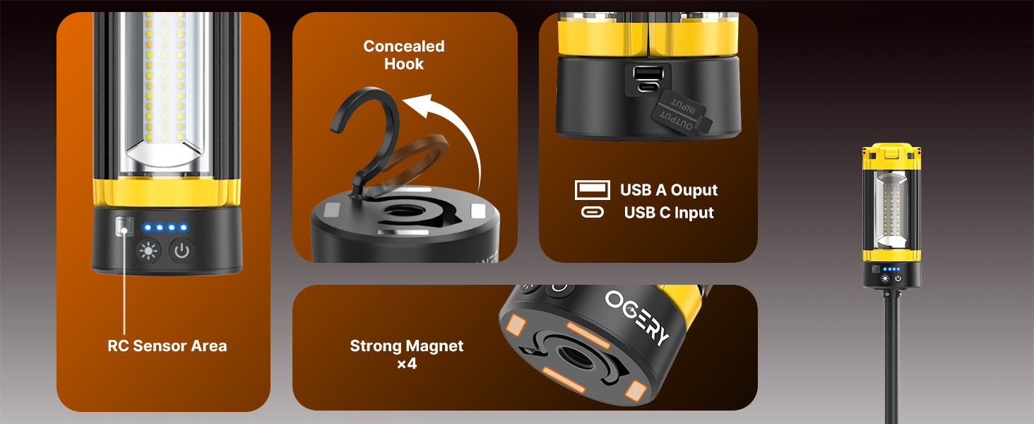 Camping Lights With Remote
