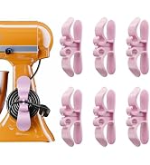 6PCS Cord Organizer for Appliances, Upgraded Kitchen Appliance Cord Organizer Stick On Appliance ...