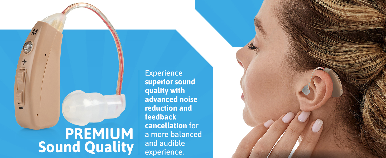 digital hearing amplifier for seniors