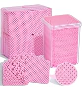 FANDAMEI 740PCS Lint Free Nail Wipes, Nail Wipes for Gel Nails Lint Free, Lint Free Wipes for Nai...