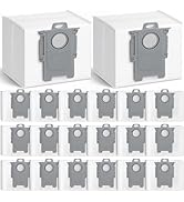 BUXEBUX 20-Pack Q7 M5+, Q5+ Replacement Dust Bags for Roborock Q5 Max+, Q5 Pro+, S8,S7 Pro Ultra,...