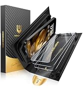 UNBREAKcable for iPhone 16 Pro Max Screen Protector [Quick-Installation Box] 3-Pack 9H+ Hardness ...