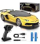 AEROQUEST Lamborghini Remote Control Car,Officially Licensed 1:16 Scale Lambo Rechargeable Hobby ...