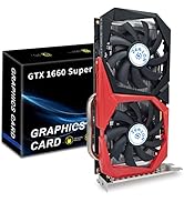 ZER-LON GeForce GTX 1660 Super 6GB Graphics Cards, GDRR6 192Bit PCIE 3.0X16 Computer Gaming Gpu, ...