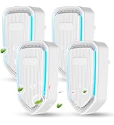 Plug In Air Ionizers for Home &amp; Dust Mites, Air Purifier Negative Ion Generator, Portable Quiet F...