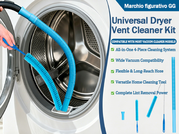 Universal Dryer Vent Cleaner Kit