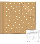 BYKITCHEN Air Fryer Oven Liners, 11x12 Inches, Nonstick Unbleached Rectangular Airfryer Parchment...