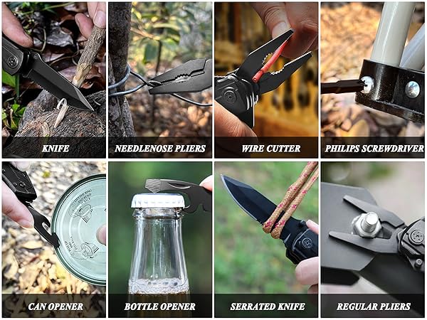 multitool knife camping knife survival knife