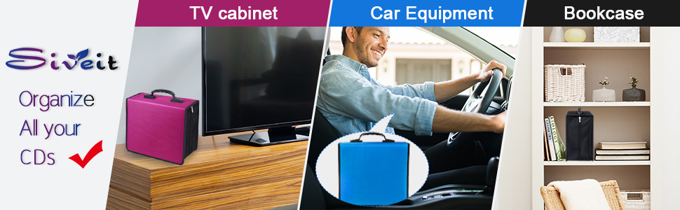 400 DVD Organizer Holder