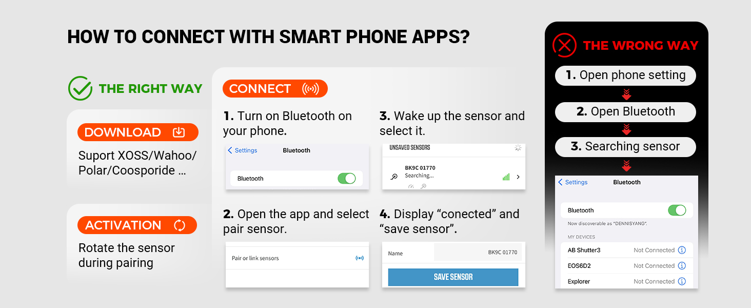 Not recommended for use on spinning bike.