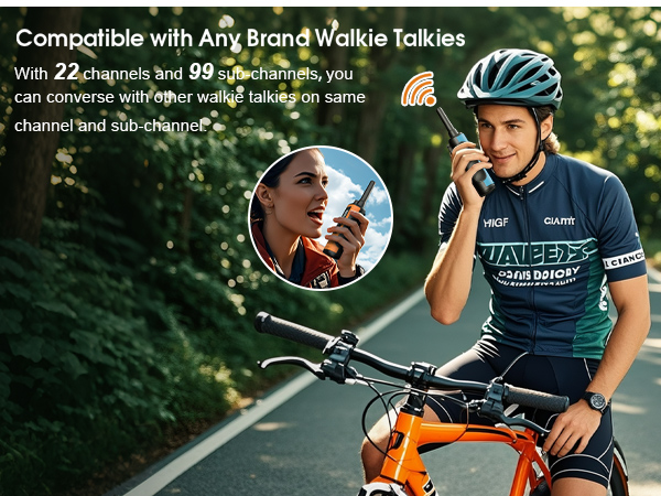 Walkie Talkies Long Range for Adults Rechargeable