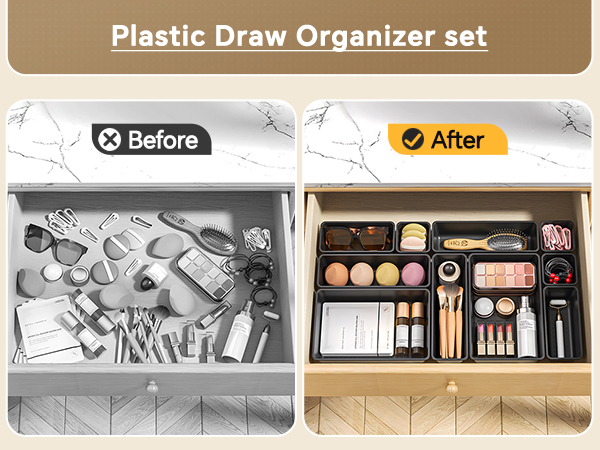 Desk Drawer Organizer Trays