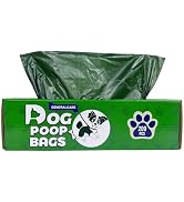 200 PCS Small Square Dog Waste Bin Liners, 1.3 Gallon Capacity - Durable and Leakproof, Environme...