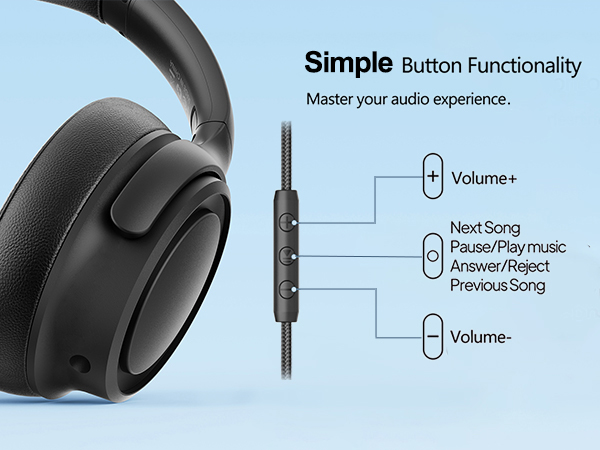Simple Button Functionality Master your audio experience