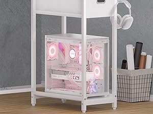 desk with storage