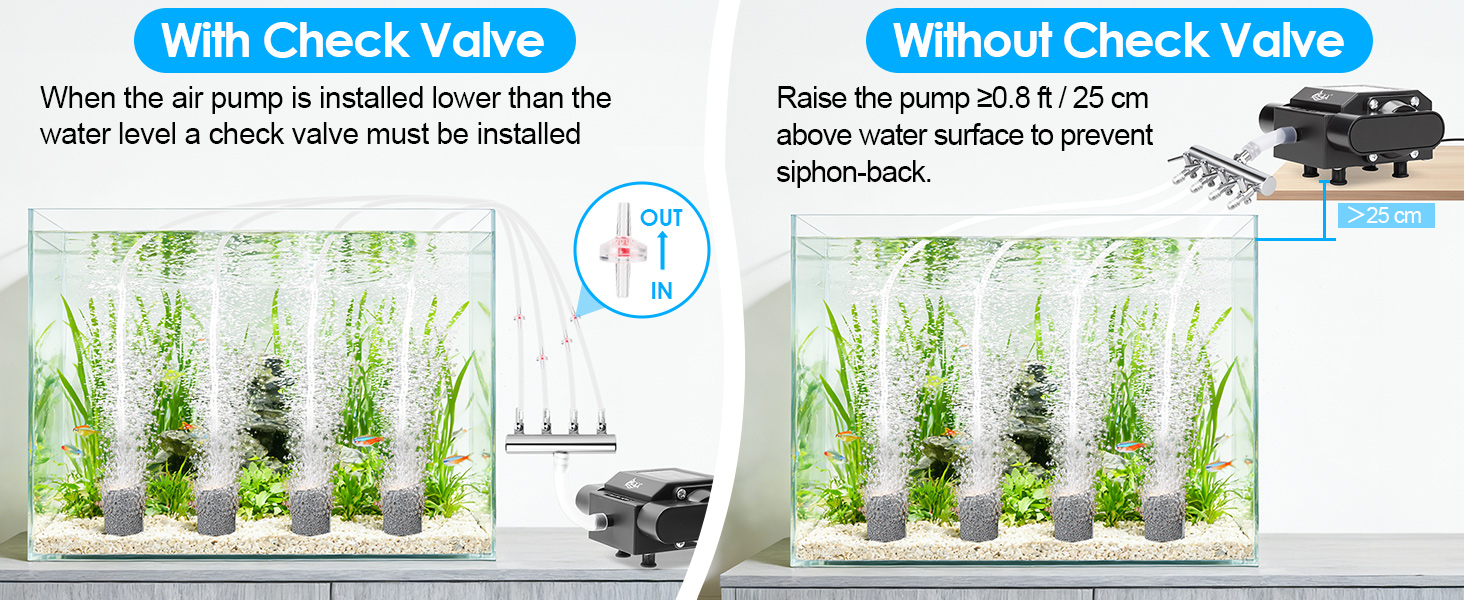 aquarium air pump
