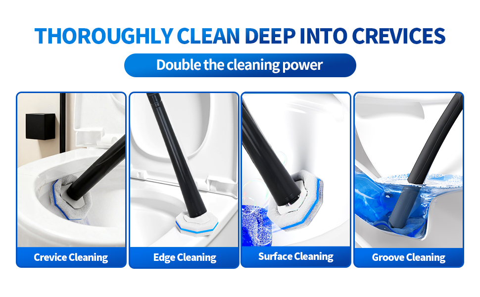 Disposable Toilet Bowl Brush 5