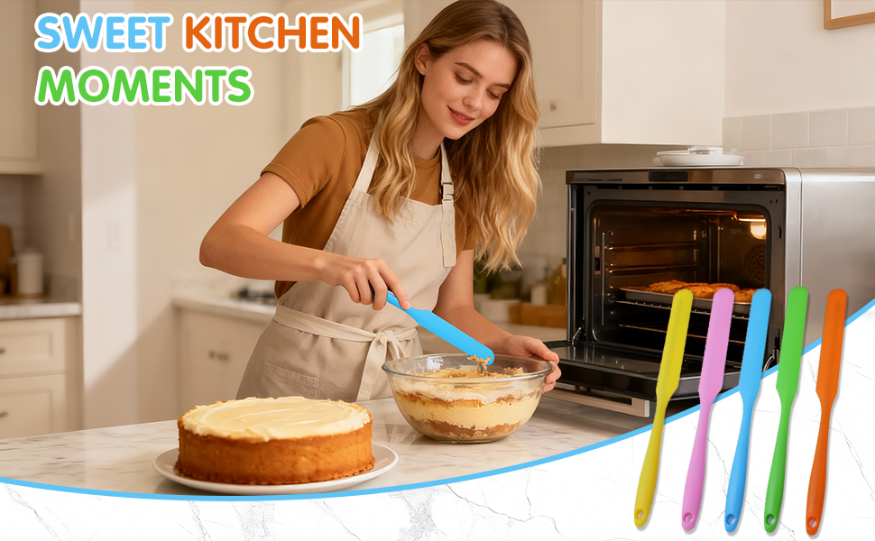 Silicone Jar Spatulas