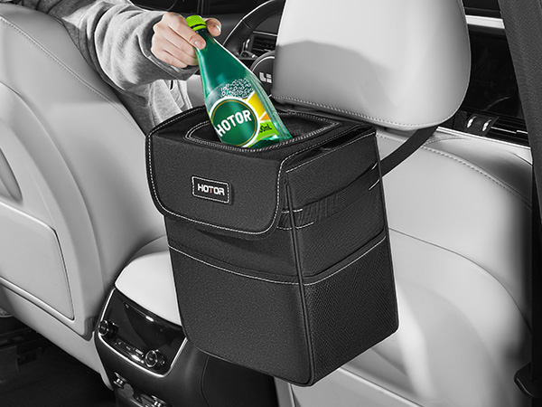 car trash can