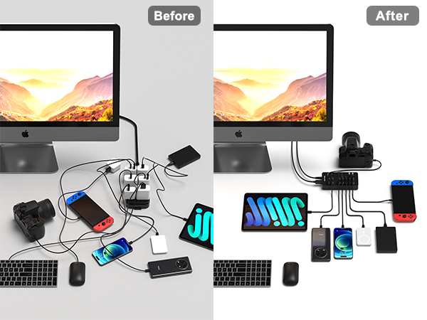 14 Ports USB Data Hub