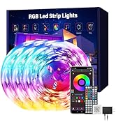 Ledagic Led Lights for Bedroom 300 ft (3 Rolls*100ft) Music Sync RGB Led Strip Lights with Remote...