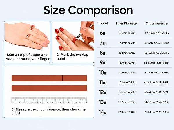 How to choose the smart ring size?